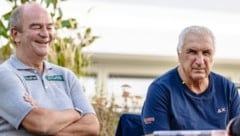 Heute Freunde, einst Teamkollegen: Herbert Prohaska (li.) und Hans Krankl. 