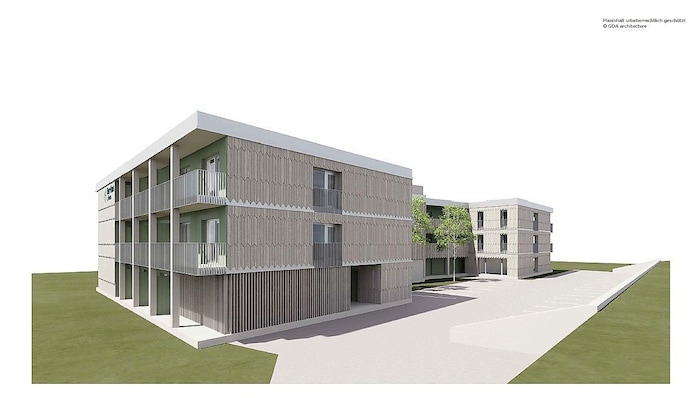 So soll das „TeamHaus“ in Velden aussehen.