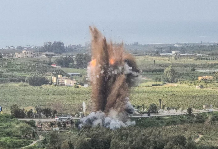 Israel bombardierte die Brücke vor wenigen Tagen.