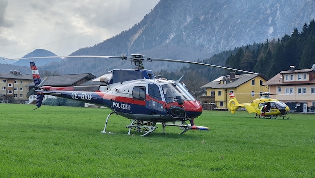 Vor dem Weitertransport ins Krankenhaus wurde der Mann medizinisch versorgt.