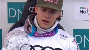 Große Emotionen bei Lucas Pinheiro Braathen.