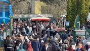 Zigtausende Menschen versammelten sich am Freitag auf der Donauinsel, um dort das Ende des ...
