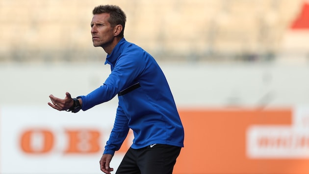 Auf Admiras Interimscoach Harald Suchard wartet viel Arbeit.