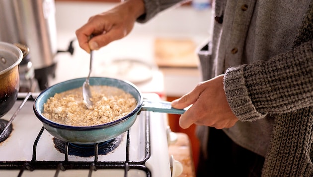 Aus einem gesunden Frühstück könnte eine potenzielle Gesundheitsgefährund werden, wenn man auf ...