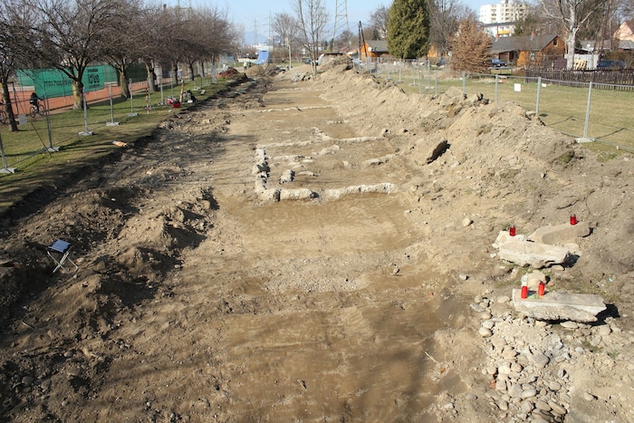 Ausgrabungen im Lager Liebenau