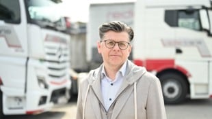 Günther Reder ist Geschäftsführer von Reder Transporte sowie Sprecher der Branche.