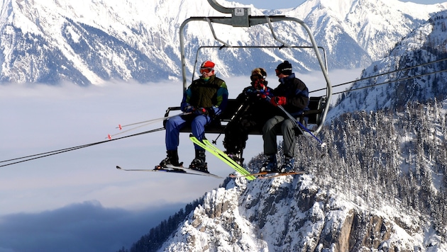 Die Skisaison läuft gut.