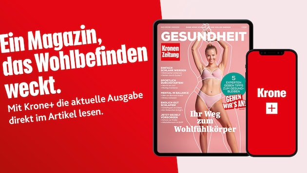 Das neue Gesundheit-Magazin „Ihr Weg zum Wohlfühlkörper“.