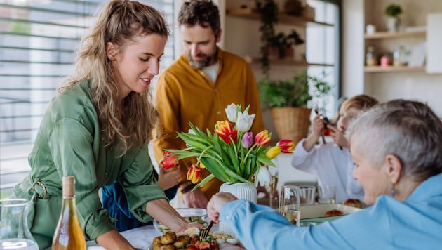 Ostern wird von vielen traditionell mit der Familie gefeiert.