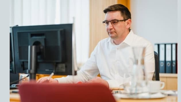 Trauns Bürgermeister Karl-Heinz Koll