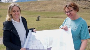 Die Pädagoginnen Claudia Winkler und Lydia Walkner sind voller Vorfreude.
