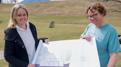 Die Pädagoginnen Claudia Winkler und Lydia Walkner (im Bild von links) freuen sich schon auf den ...