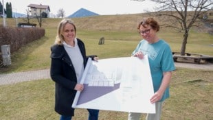 Die Pädagoginnen Claudia Winkler und Lydia Walkner (im Bild von links) freuen sich schon auf den ...