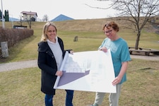 Die Pädagoginnen Claudia Winkler und Lydia Walkner (im Bild von links) freuen sich schon auf den ...