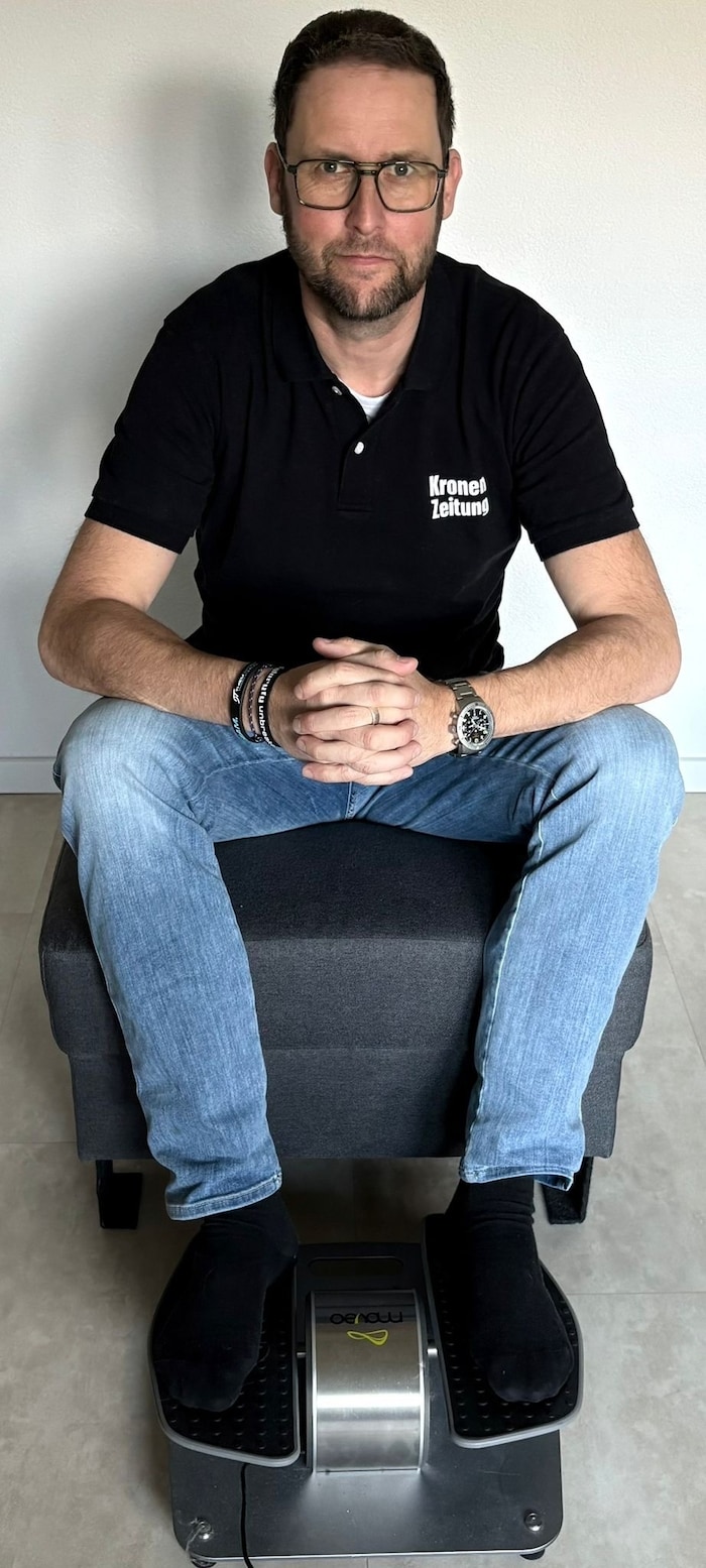 Kärntens Mediaprint-Verkaufsleiter Christoph Frohnwieser ist vom Moveo begeistert.