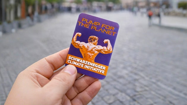 Wer so eine Karte findet, hat eine Eintrittskarte für das Climate Summit in der Hand.