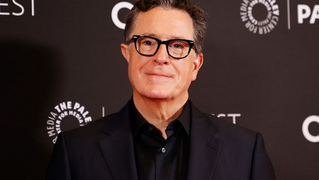 Stephen Colbert trat nach dem Aus seiner Late-Night-Show bei einem kleinen Lokalsender auf.