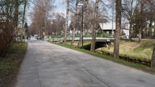 Der Radweg entlang der Glan wird erneuert.