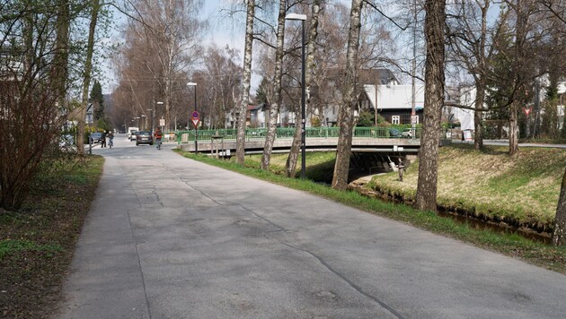 Der Radweg entlang der Glan wird erneuert.