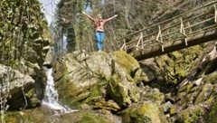 An Kraftplätzen mangelt es in der malerischen Rettenbachklamm nicht.