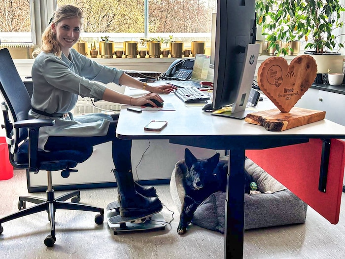 „Kärntner Krone“-Marketingleiterin Jana Kruse nutzte das Moveo in der Redaktion für die ...