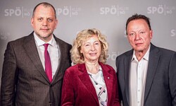 SPÖ zu Gesundheitsplan 2040+: Wolfgang Zwander, Eva Prischl und Hannes Weninger