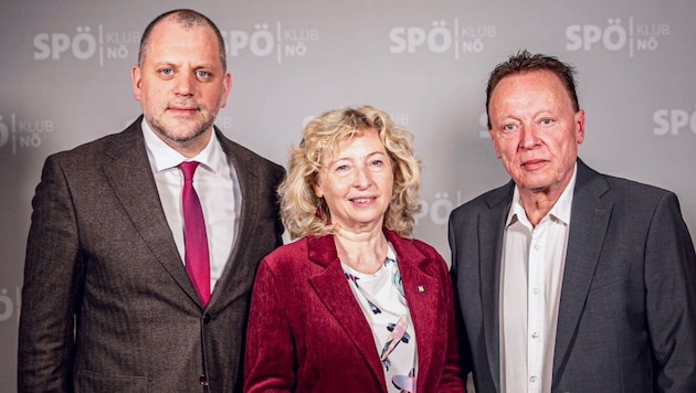 SPÖ zu Gesundheitsplan 2040+: Wolfgang Zwander, Eva Prischl und Hannes Weninger