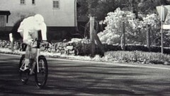 Der Rennradfahrer raste so schnell, wie so manches Auto dort – er bleibt aber wohl straffrei.