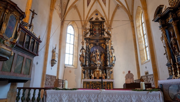 Die Kirche von Berg im Drautal rückt in den TV-Fokus.