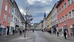 In der Villacher Innenstadt kam es zu einem Polizeieinsatz