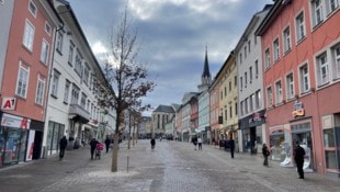 In der Villacher Innenstadt kam es zu einem Polizeieinsatz