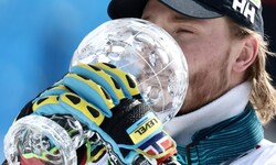 Atle Lie McGrath sicherte sich die Slalom-Kristallkugel. 