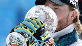 Atle Lie McGrath sicherte sich die Slalom-Kristallkugel. 