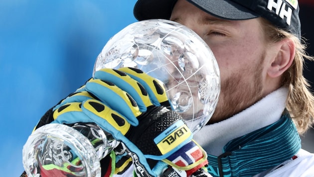 Atle Lie McGrath secured the slalom Crystal Globe.