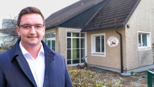 Bürgermeister Karl-Heinz Koll weiß, dass das Haus in der Styriastraße schwer baufällig ist.