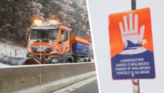 Auf die Räumdienste im Tal wartet viel Arbeit. Auf den Bergen steigt die Lawinengefahr. 