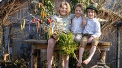 Sie sind für den Kirchgang am Sonntag gestellt: Lorenz, Xaver und Felix aus Lofer.