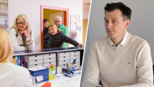 Immer noch mehr Patienten drängen zu den Kassenärzten, die noch übrig sind. Mediziner Peter ...