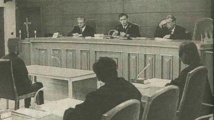 Ein Prozessfoto aus dem Jahre 1998 aus dem „Krone“-Archiv. 