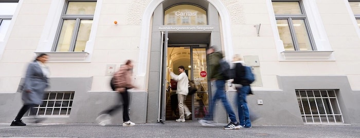 Das neue Caritas-Ausbildungszentrum in der Seegasse am Alsergrund