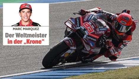 Marc Marquez schreibt für die „Krone“.