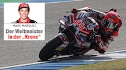 Marc Marquez schreibt für die „Krone“.