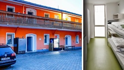 Die inserierte Wucher-Garçonnière ist so klein wie eine Gefängnis-Zelle (rechts eine Zelle der ...