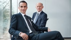 Martin Seiter (im Vordergrund) und Franz Gasselsberger.