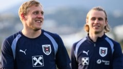 Xaver Schlager (l.) und Patrick Wimmer