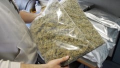 Mehr als zwei Kilo Cannabiskraut wurden beschlagnahmt. (Symbolbild)