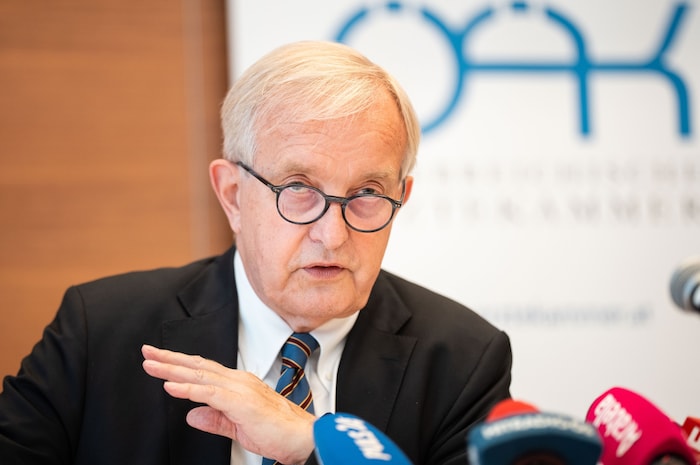 Ärztekammer-Präsident Johannes Steinhart gilt als nicht unumstritten. Bereits 2023 scheiterte ...