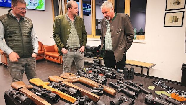 Kärntens Jäger werden auf die Bekämpfung der Afrikanischen Schweinpest vorbereitet. Im Bild ...