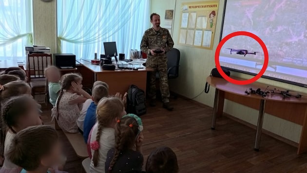 The Kremlin is conditioning the population for war from an early age.