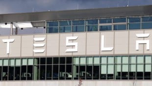 Tesla-Chef Musk Elon hatte vor der Wahl in einer Videobotschaft an die Belegschaft in Grünheide ...